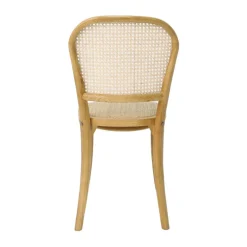 BrasserieChaise bistrot en bois et cannage