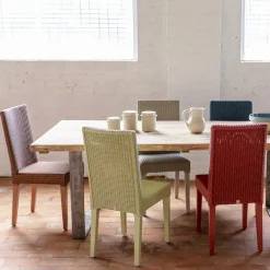 BridgetChaise en loom tressé