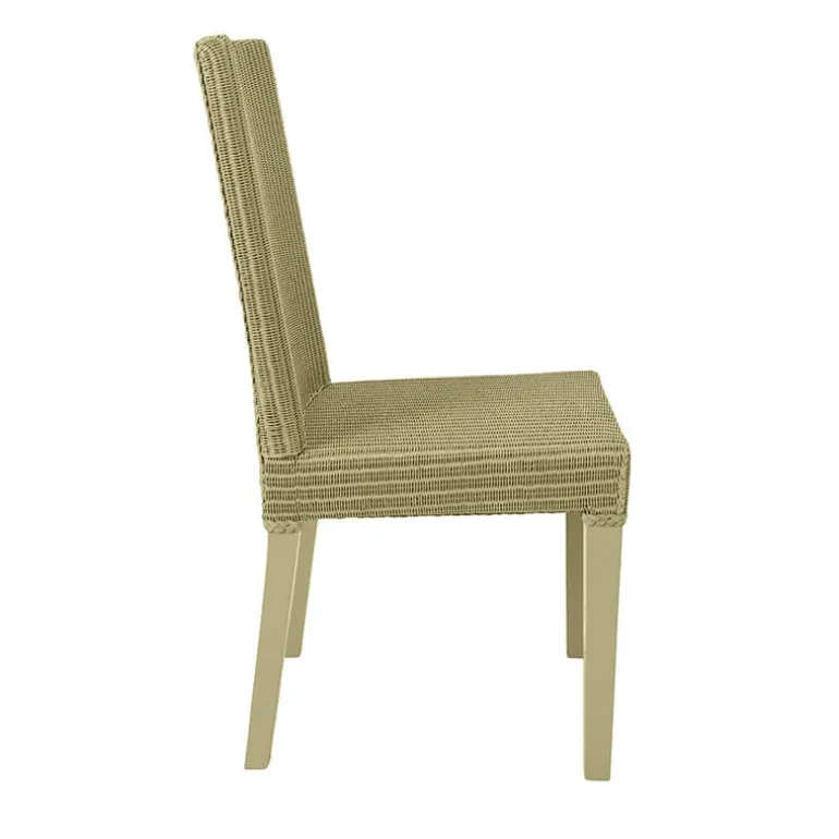 BridgetChaise en loom tressé