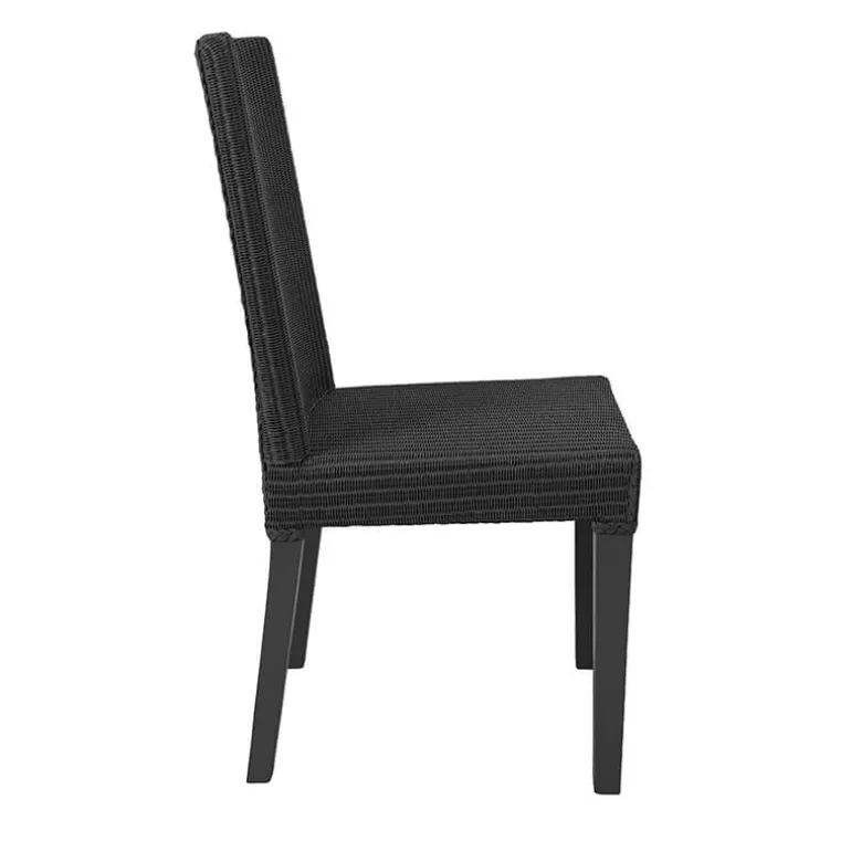 BridgetChaise en loom tressé