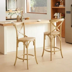 CabaretTabouret snack style bistrot en bois