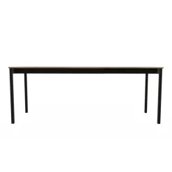 Cabrio Table snack rectangulaire extensible en stratifié fabriquée en Belgique