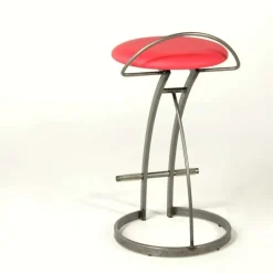 Café Carrier® Tabouret snack moderne sans dossier en synthétique et métal