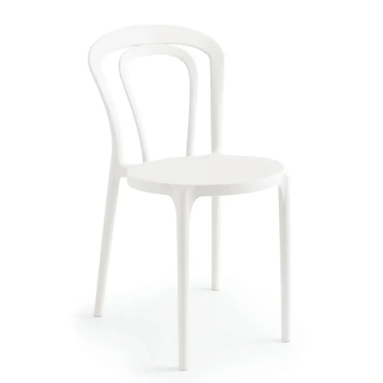 Caffè Connubia® Chaise bistrot de jardin en polypropylène