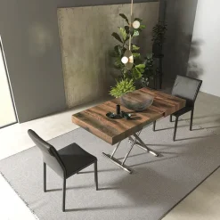 Calypso Table relevable design avec rallonges fabrication italienne