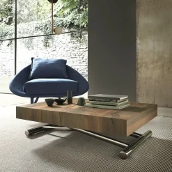 Calypso Table relevable design avec rallonges fabrication italienne