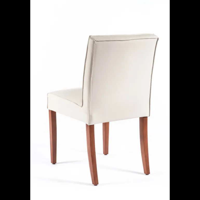 Carpe 2 Chaise matelassée en synthétique et bois