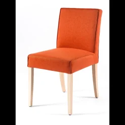 Carpe Chaise contemporaine en tissu et bois