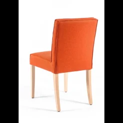 Carpe Chaise contemporaine en tissu et bois