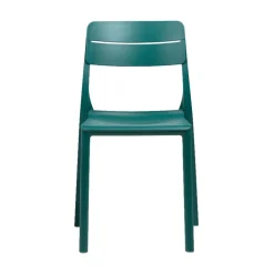 Cassia Chaise de jardin empilable en polypropylène