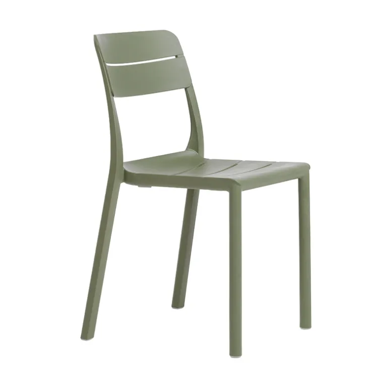 Cassia Chaise de jardin empilable en polypropylène