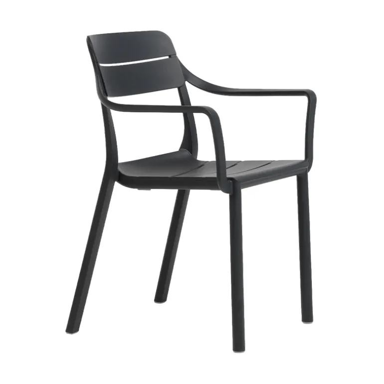 Cassia Fauteuil de jardin empilable en polypropylène