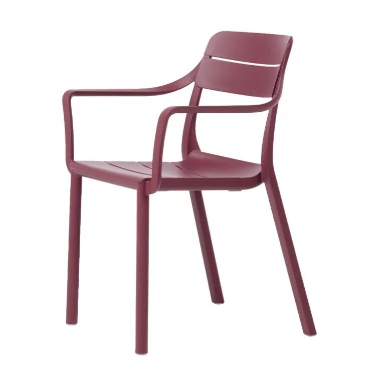 Cassia Fauteuil de jardin empilable en polypropylène