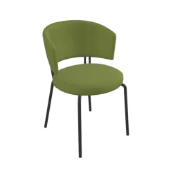 Chaise tendance de salle à manger en simili – Aero