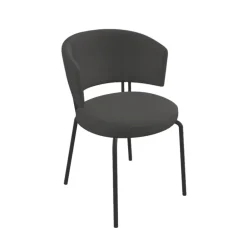 Chaise tendance de salle à manger en simili – Aero