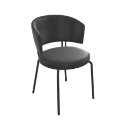 Chaise tendance de salle à manger en simili – Aero