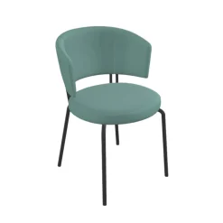 Chaise tendance de salle à manger en simili – Aero