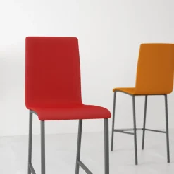 City Tabouret snack contemporain rembourré