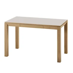 Clarté Bureau en bois et céramique avec tiroir