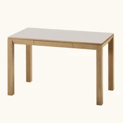 Clarté Bureau en bois et céramique avec tiroir