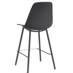 Claudio Tabouret snack moderne avec coque en polypropylène