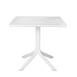 Clip Petite table de jardin carrée en polypropylène