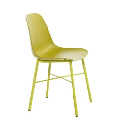 Cloe Chaise moderne en polypropylène et métal