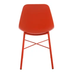 Cloe Chaise moderne en polypropylène et métal