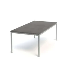 Cobra Table rectangulaire plateau stratifié et pieds en métal