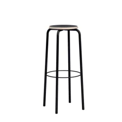 College Tabouret de bar sans dossier style vintage