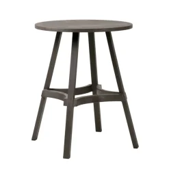 Combo Table de jardin ronde recyclée