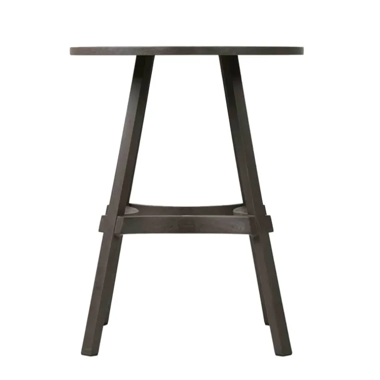 Combo Table de jardin ronde recyclée