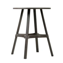 Combo Table de jardin ronde recyclée