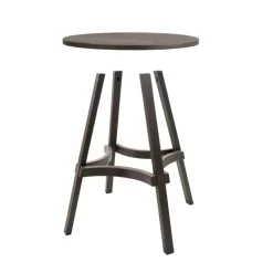 Combo Table ronde de cuisine recyclée