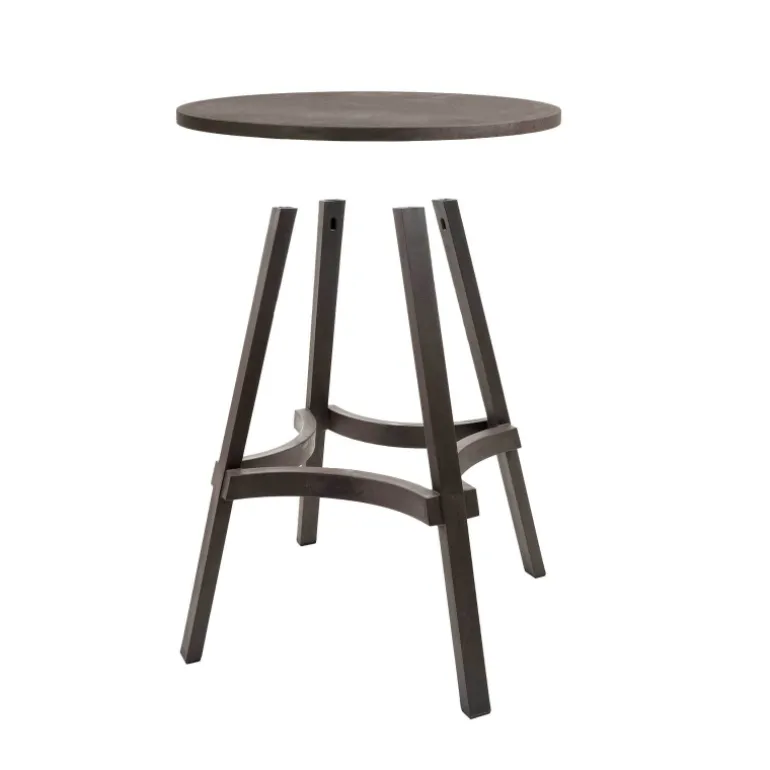 Combo Table ronde de cuisine recyclée