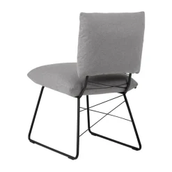 Cosy Mobitec® Chaise confortable design en tissu et structure métal