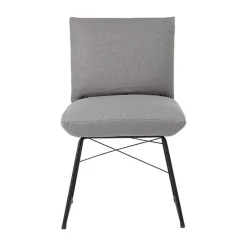 Cosy Mobitec® Chaise confortable design en tissu et structure métal