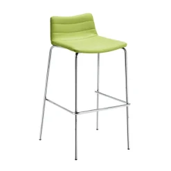 Cover Midj® Tabouret de bar style moderne en synthétique et métal