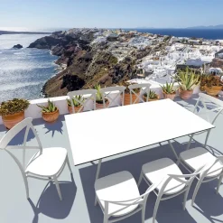 Cross Chaise de terrasse bistrot empilable en polypropylène