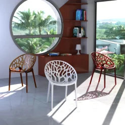 Crystal Chaise design en polycarbonate