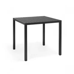Cube Table de jardin réglable en hauteur carrée fabriquée en Italie
