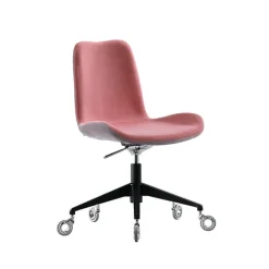 Dalia Midj® Chaise de bureau design en tissu bicolore