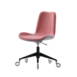 Dalia Midj® Chaise de bureau design en tissu bicolore