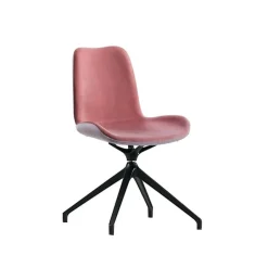 Dalia Midj® Chaise pivotante en tissu bicolore fabriquée en Italie