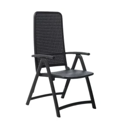 Darsena Fauteuil d'extérieur pliant et réglable en polypropylène