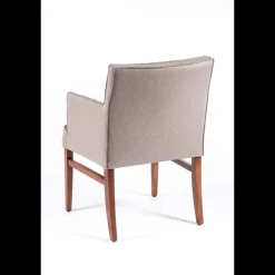 Diem 40 Fauteuil contemporain en tissu et bois
