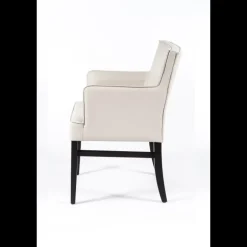 Diem 40 Fauteuil contemporain en synthétique et bois