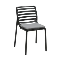 Doga bistrot Chaise de jardin design empilable sans accoudoirs de fabrication italienne