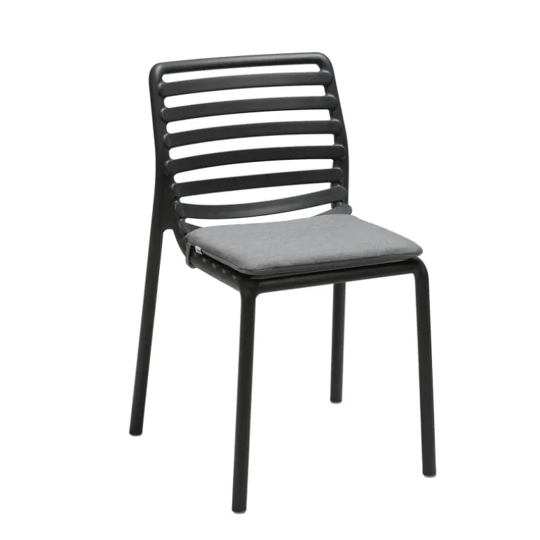 Doga bistrot Chaise de jardin design empilable sans accoudoirs de fabrication italienne