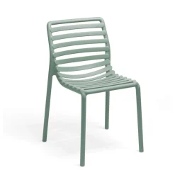 Doga bistrot Chaise de jardin design empilable sans accoudoirs de fabrication italienne